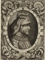 Picture 15 of 36 from Le vite de i dodeci visconti che signoreggiarono Milano (1645), leaf 100