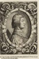 Picture 30 of 36 from Le vite de i dodeci visconti che signoreggiarono Milano (1645), leaf 140