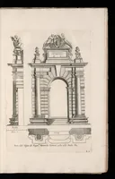 An illustration from Li cinque ordini di architettura et agiuntade (1648)