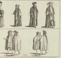 An illustration from Cantabrigia illustrata, sive, Omnium celeberrimae istius universitatis collegiorum, aularum, bibliothecae academicae, scholarum publicarum, Sacelli Coll. Regalis, nec non totius oppidi ichnographia (1690)