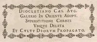 An illustration from Imperatorum romanorum numismata ex aere mediae et minimae formae : descripta & enarrata (1671)