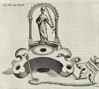 Picture 18 of 48 from De lucernis antiquorum reconditis libb. sex : in quibus earum recens inuentarum adhuc ardentium obseruationes multae primum afferuntur ... : explicatis diligenter abditissimis quaestionibus de ignium causis, origine, varietate, duratione, motu, & extinctu, de antiperistasi, fumo, cinere, lentore, mistis incombustibilibus, brutorum funeribus, & alijs naturae arcanis ... (1652), leaf 449