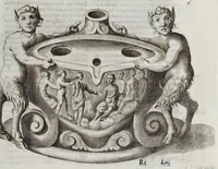 Picture 31 of 48 from De lucernis antiquorum reconditis libb. sex : in quibus earum recens inuentarum adhuc ardentium obseruationes multae primum afferuntur ... : explicatis diligenter abditissimis quaestionibus de ignium causis, origine, varietate, duratione, motu, & extinctu, de antiperistasi, fumo, cinere, lentore, mistis incombustibilibus, brutorum funeribus, & alijs naturae arcanis ... (1652), leaf 494