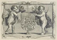 An illustration from Davidis Teniers Antuerpiensis, pictoris, et a cubiculis ser.mis principibus Leopoldo Guil. archiduci et Ioanni Austriaco, Theatrum pictorium : in quo exhibentur ipsius manu delineatae, eiusque curâ in aes incisae picturae archetipae italicae, quas ipse ser.mus archidux in pinacothecam suam Bruxellis collegit (1660)