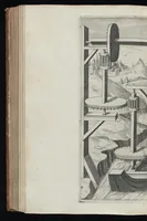 Picture 22 of 37 from La premiere[-seconde] partie des desseins artificiaulx de toutes sortes des moulins : a vent, a l'eau, a cheual & a la main : auec diuerses sortes des pompes & aultres inuentions ... (1617), leaf 301