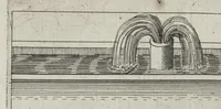 Picture 26 of 37 from La premiere[-seconde] partie des desseins artificiaulx de toutes sortes des moulins : a vent, a l'eau, a cheual & a la main : auec diuerses sortes des pompes & aultres inuentions ... (1617), leaf 349