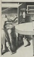 Picture 31 of 37 from La premiere[-seconde] partie des desseins artificiaulx de toutes sortes des moulins : a vent, a l'eau, a cheual & a la main : auec diuerses sortes des pompes & aultres inuentions ... (1617), leaf 393