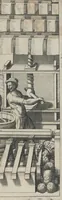 Picture 37 of 37 from La premiere[-seconde] partie des desseins artificiaulx de toutes sortes des moulins : a vent, a l'eau, a cheual & a la main : auec diuerses sortes des pompes & aultres inuentions ... (1617), leaf 450