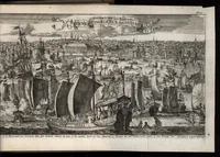 An illustration from Historisch verhael, of, Beschryving van de voyagie, gedaen onder de suite van den heere Koenraad van Klenk, extraordinaris ambassadeur van haer ho. mog. de heeren Staeten Generael en sijn hoogheyt den heere Prince van Orange, aan zijne zaarsche majesteyt van Moscovien : neven een pertinente beschrijvinge van het selve rijck ... : verciert met eenige koopere plaeten, en naeukeurigh beschreven (1677)