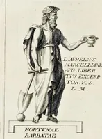 Picture 12 of 37 from Miscellanea eruditae antiquitatis : in quibus marmora, statuae, musiva, toreumata, gemmae, numismata, Grutero, Vrsino, Boissardo, Reinesio aliisque antiquorum monumentorum collectoribus ignota & hucusque inedita referuntur ac illustrantur (1685), leaf 117