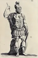 An illustration from Miscellanea eruditae antiquitatis : in quibus marmora, statuae, musiva, toreumata, gemmae, numismata, Grutero, Vrsino, Boissardo, Reinesio aliisque antiquorum monumentorum collectoribus ignota & hucusque inedita referuntur ac illustrantur (1685)