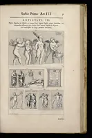 An illustration from Miscellanea eruditae antiquitatis : in quibus marmora, statuae, musiva, toreumata, gemmae, numismata, Grutero, Vrsino, Boissardo, Reinesio aliisque antiquorum monumentorum collectoribus ignota & hucusque inedita referuntur ac illustrantur (1685)