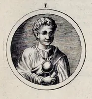 Picture 32 of 37 from Miscellanea eruditae antiquitatis : in quibus marmora, statuae, musiva, toreumata, gemmae, numismata, Grutero, Vrsino, Boissardo, Reinesio aliisque antiquorum monumentorum collectoribus ignota & hucusque inedita referuntur ac illustrantur (1685), leaf 312