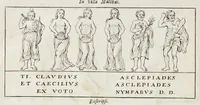 Picture 6 of 37 from Miscellanea eruditae antiquitatis : in quibus marmora, statuae, musiva, toreumata, gemmae, numismata, Grutero, Vrsino, Boissardo, Reinesio aliisque antiquorum monumentorum collectoribus ignota & hucusque inedita referuntur ac illustrantur (1685), leaf 45