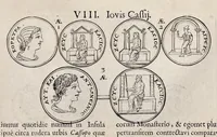 Picture 9 of 37 from Miscellanea eruditae antiquitatis : in quibus marmora, statuae, musiva, toreumata, gemmae, numismata, Grutero, Vrsino, Boissardo, Reinesio aliisque antiquorum monumentorum collectoribus ignota & hucusque inedita referuntur ac illustrantur (1685), leaf 88