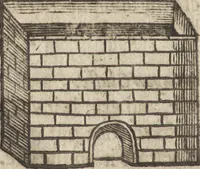 An illustration from The gentlemans exercise, or, An exquisite practise : as well for drawing all manner of beasts in their true portraitures, as also the making of all kinds of colors, to be used in limming, painting, tricking, and blazon of coates, and armes, with divers other most delightfull and pleasurable observations for all young gentlemen and others : as also serving for the necessary use and generall benefit of diuers trades-men and artificers ... (1634)