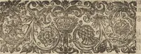 An illustration from The gentlemans exercise, or, An exquisite practise : as well for drawing all manner of beasts in their true portraitures, as also the making of all kinds of colors, to be used in limming, painting, tricking, and blazon of coates, and armes, with divers other most delightfull and pleasurable observations for all young gentlemen and others : as also serving for the necessary use and generall benefit of diuers trades-men and artificers ... (1634)