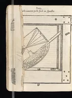 Picture 5 of 14 from Della fabrica & vso di vn novo stromento, fatto in quattro maniere per fare gli horologi solari ad ogni latitvdine : con tutte le sorti di hore, che si vsano, ilquale si può vsare per horologio ancora : nouo trattato diuiso in due parti (1590), leaf 33