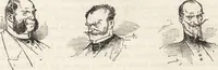 An illustration from La comédie de notre temps ... études au crayon et à la plume (1874)