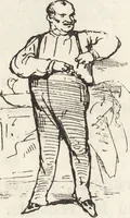 An illustration from La comédie de notre temps ... études au crayon et à la plume (1874)