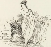 An illustration from La comédie de notre temps ... études au crayon et à la plume (1874)