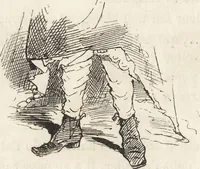 An illustration from La comédie de notre temps ... études au crayon et à la plume (1874)