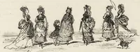 Picture 5 of 551 from La comédie de notre temps ... études au crayon et à la plume (1874), leaf 14