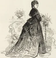 An illustration from La comédie de notre temps ... études au crayon et à la plume (1874)