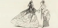 An illustration from La comédie de notre temps ... études au crayon et à la plume (1874)
