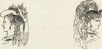 Picture 167 of 551 from La comédie de notre temps ... études au crayon et à la plume (1874), leaf 169