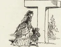 An illustration from La comédie de notre temps ... études au crayon et à la plume (1874)