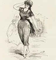 An illustration from La comédie de notre temps ... études au crayon et à la plume (1874)