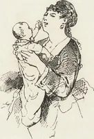 An illustration from La comédie de notre temps ... études au crayon et à la plume (1874)