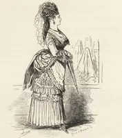 An illustration from La comédie de notre temps ... études au crayon et à la plume (1874)