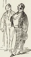 An illustration from La comédie de notre temps ... études au crayon et à la plume (1874)