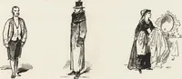 An illustration from La comédie de notre temps ... études au crayon et à la plume (1874)