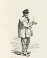 An illustration from La comédie de notre temps ... études au crayon et à la plume (1874)