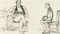 An illustration from La comédie de notre temps ... études au crayon et à la plume (1874)