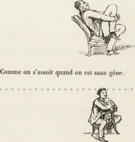 An illustration from La comédie de notre temps ... études au crayon et à la plume (1874)