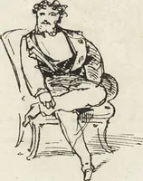 An illustration from La comédie de notre temps ... études au crayon et à la plume (1874)
