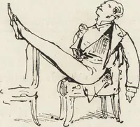Picture 228 of 551 from La comédie de notre temps ... études au crayon et à la plume (1874), leaf 228