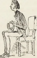 An illustration from La comédie de notre temps ... études au crayon et à la plume (1874)