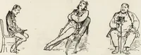 An illustration from La comédie de notre temps ... études au crayon et à la plume (1874)