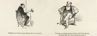 Picture 237 of 551 from La comédie de notre temps ... études au crayon et à la plume (1874), leaf 231