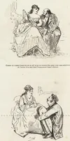 An illustration from La comédie de notre temps ... études au crayon et à la plume (1874)