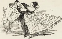 Picture 261 of 551 from La comédie de notre temps ... études au crayon et à la plume (1874), leaf 266
