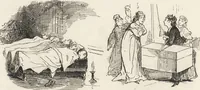 An illustration from La comédie de notre temps ... études au crayon et à la plume (1874)