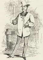 Picture 286 of 551 from La comédie de notre temps ... études au crayon et à la plume (1874), leaf 286