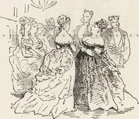 An illustration from La comédie de notre temps ... études au crayon et à la plume (1874)