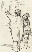 An illustration from La comédie de notre temps ... études au crayon et à la plume (1874)
